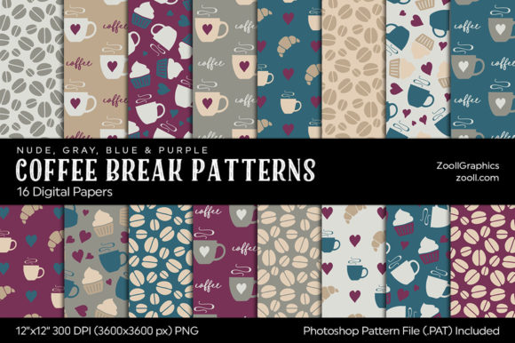 Coffee Break Digital Papers: A Creative Resource for Every Project