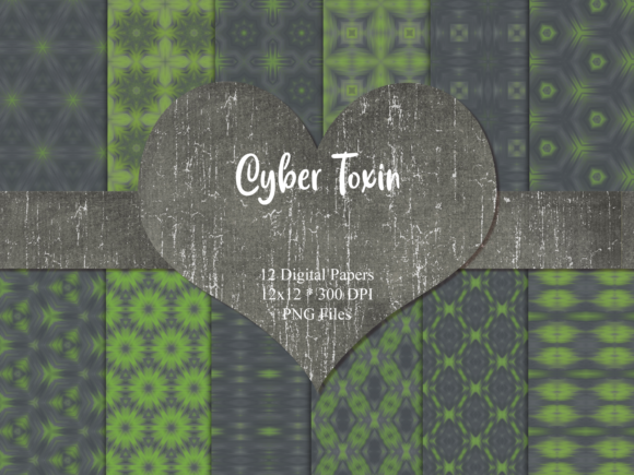 Cyber Toxin Scrapbook Papers: A Digital Revolution in Creative Expression