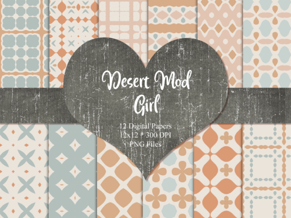 Desert Mod Scrapbook Paper: A Versatile Choice for Creative Projects