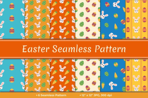 Easter Seamless Pattern for Creative Projects