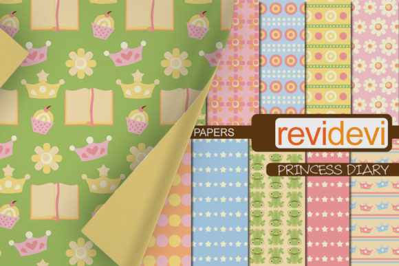 Pastel Fairy Tale Papers: A Whimsical Addition to Your Creative Projects
