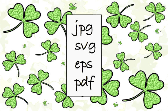 Shamrocks Pattern for St. Patrick’s Day